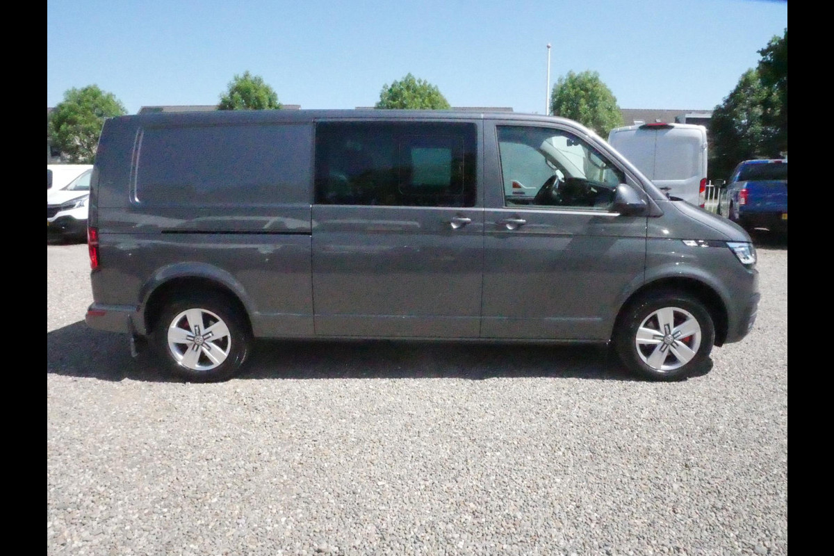 Volkswagen Transporter 2.0 TDI 150PK, L2H1, Dubbel Cabine, Bulli, Airco, 2 x Schuifdeur, Achterklep