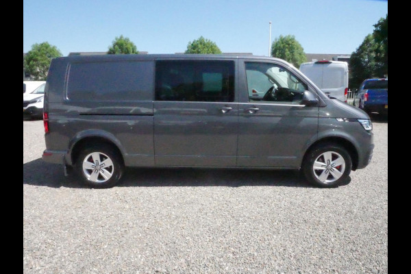 Volkswagen Transporter 2.0 TDI 150PK, L2H1, Dubbel Cabine, Bulli, Airco, 2 x Schuifdeur, Achterklep