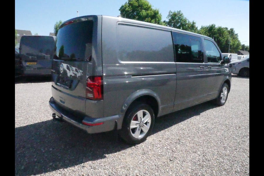Volkswagen Transporter 2.0 TDI 150PK, L2H1, Dubbel Cabine, Bulli, Airco, 2 x Schuifdeur, Achterklep