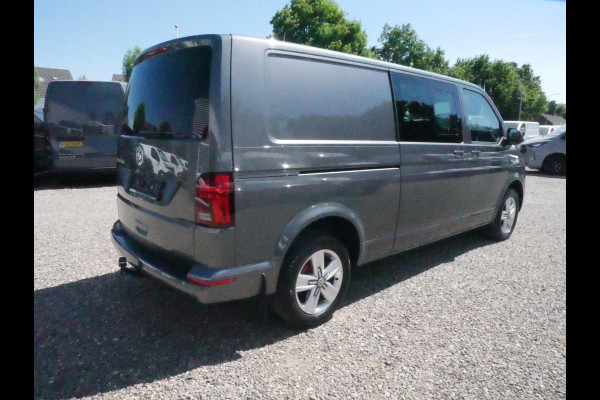 Volkswagen Transporter 2.0 TDI 150PK, L2H1, Dubbel Cabine, Bulli, Airco, 2 x Schuifdeur, Achterklep