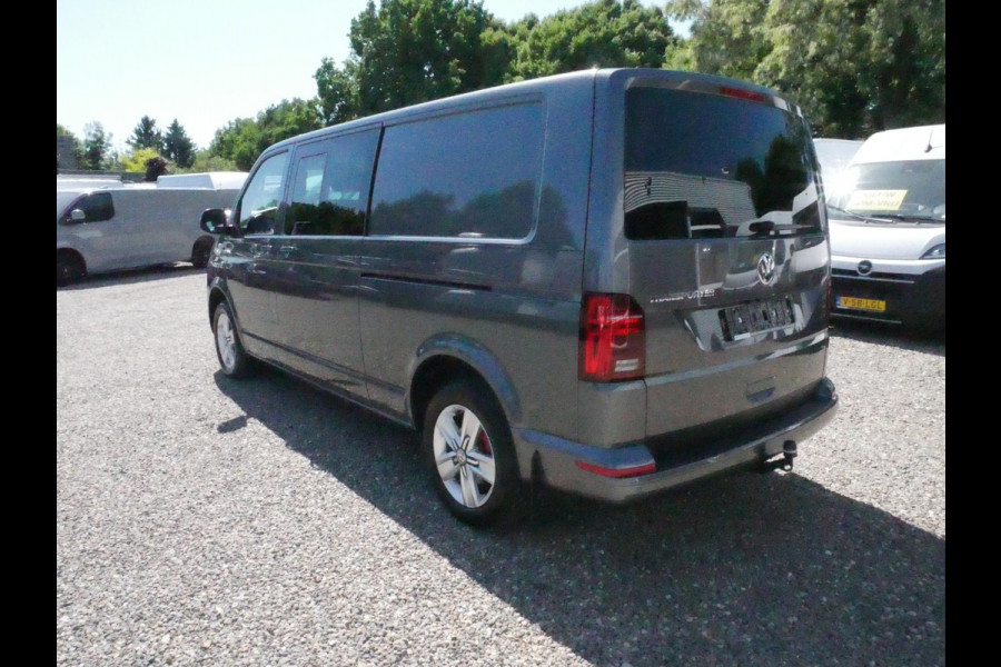 Volkswagen Transporter 2.0 TDI 150PK, L2H1, Dubbel Cabine, Bulli, Airco, 2 x Schuifdeur, Achterklep