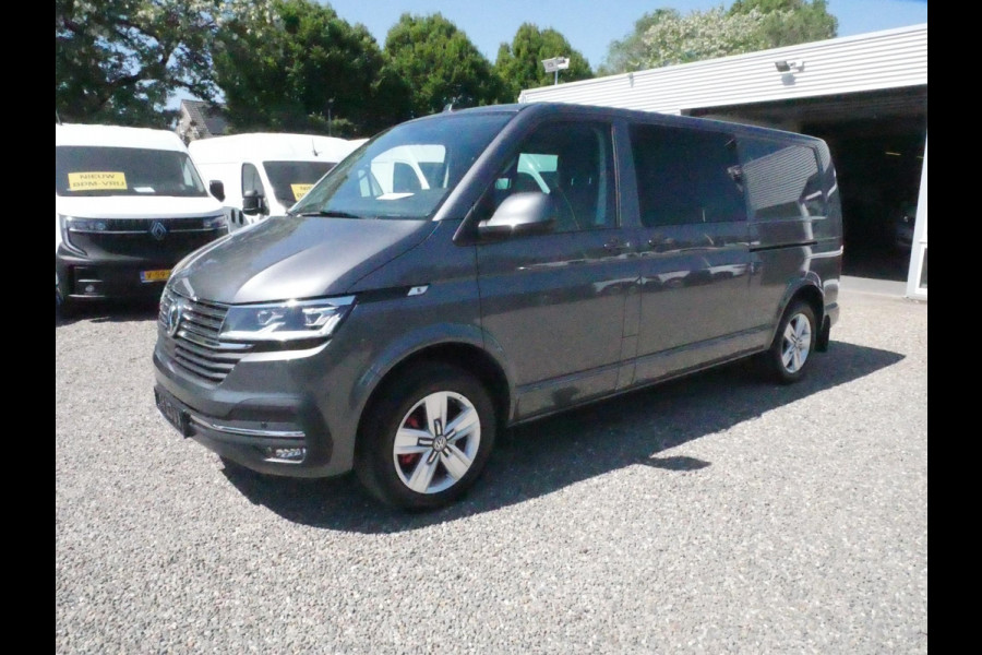 Volkswagen Transporter 2.0 TDI 150PK, L2H1, Dubbel Cabine, Bulli, Airco, 2 x Schuifdeur, Achterklep