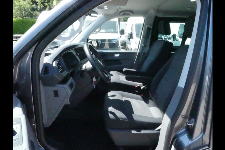 Volkswagen Transporter 2.0 TDI 150PK, L2H1, Dubbel Cabine, Bulli, Airco, 2 x Schuifdeur, Achterklep