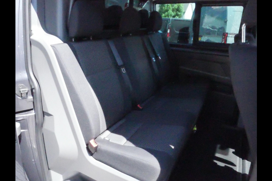 Volkswagen Transporter 2.0 TDI 150PK, L2H1, Dubbel Cabine, Bulli, Airco, 2 x Schuifdeur, Achterklep