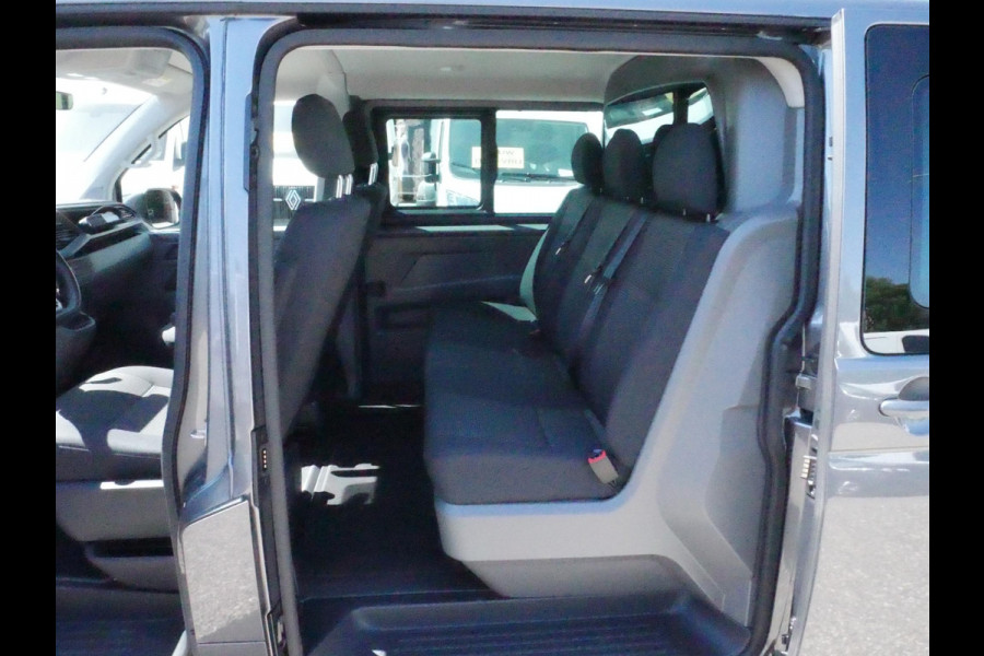 Volkswagen Transporter 2.0 TDI 150PK, L2H1, Dubbel Cabine, Bulli, Airco, 2 x Schuifdeur, Achterklep