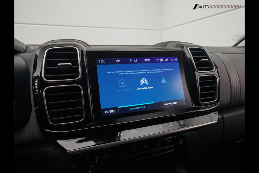 Citroën C5 Aircross 1.6 Plug-in Hybrid Shine Sport (APPLE CARPLAY,LED,KEYLESS,DODEHOEK,DIGITAAL DISPLAY,LEDER,CAMERA,LM-VELGEN)