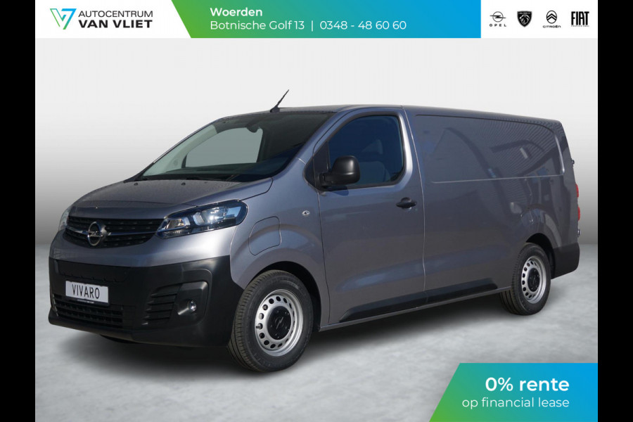 Opel Vivaro Electric L3 75 kWh | 0% rente | 8 jaar garantie | navi incl. Apple Carplay | e-Call pakket | rijklaarprijs