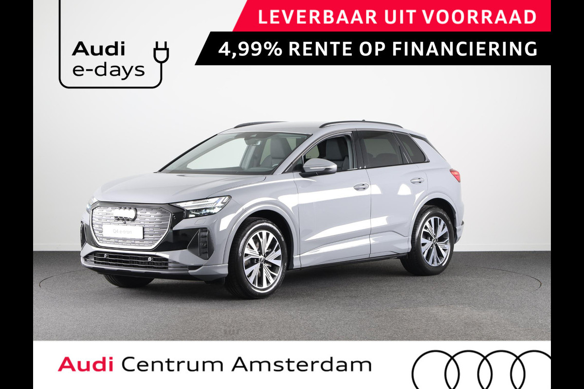 Audi Q4 e-tron 45 quattro Advanced edition 82 kWh Assistentiepakket, Comfortpakket, Optiek pakket zwart Plus Audi Q4 e-tron 45 quattro Advanced edition 82 kWh Assistentiepakket, Comfortpakket, Optiek pakket zwart Plus