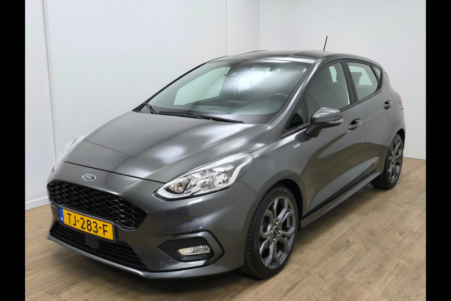 Ford Fiesta ST-Line occasion met 145pk (!) en carplay | Tweedehands Ford Fiesta ST in antraciet | Sportstoelen | Bovag | 6 versn.