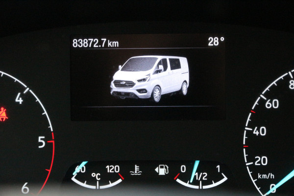 Ford Transit Custom 2.0 TDCI 130 | DC | 2x Schuifdeur | Leer | Navi | Cruise | Airco..