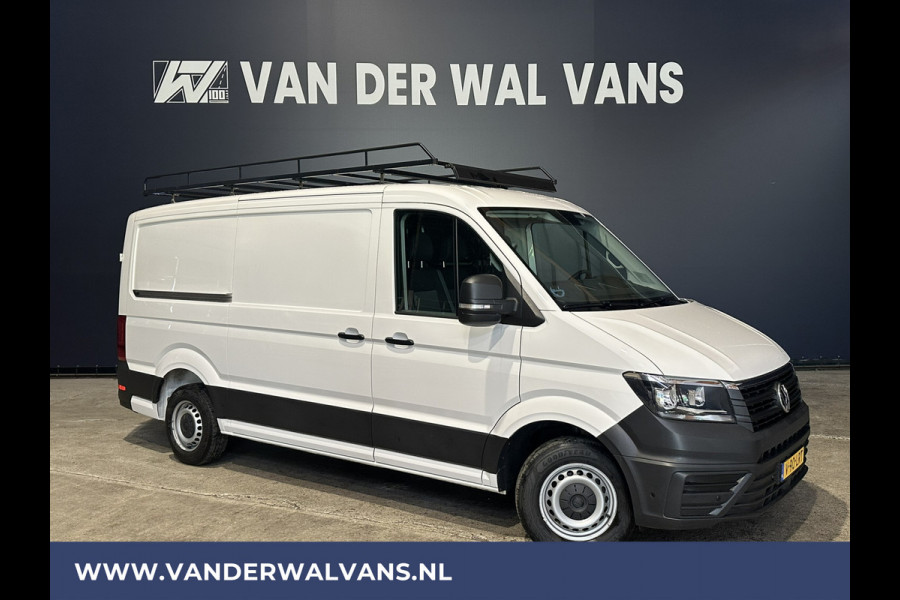 Volkswagen Crafter 2.0 TDI 140 pk L3H2 L2H1 Euro6 Airco | Camera | Navigatie | 3000kg Trekhaak | Imperiaal Apple Carplay, Android Auto, Parkeersensoren, Bijrijdersbank