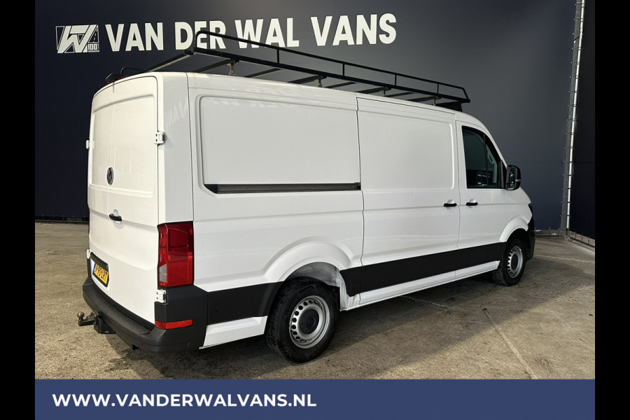 Volkswagen Crafter 2.0 TDI 140 pk L3H2 L2H1 Euro6 Airco | Camera | Navigatie | 3000kg Trekhaak | Imperiaal Apple Carplay, Android Auto, Parkeersensoren, Bijrijdersbank