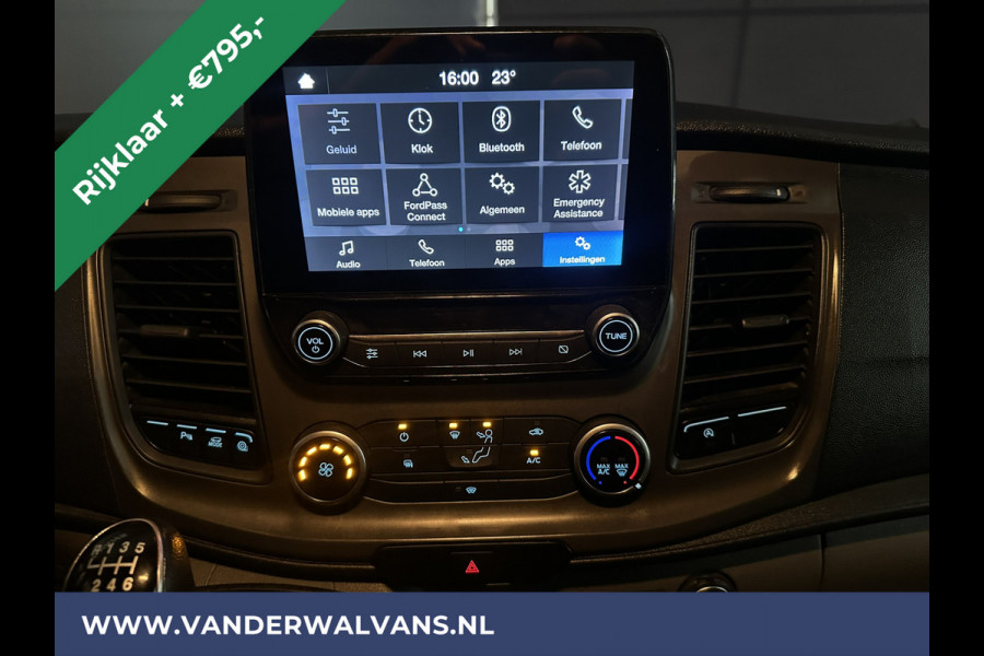 Ford Transit 2.0 TDCI 170pk L3H3 Euro6 RIJKLAAR Airco | Camera | Android auto | 3500kg Trekhaak | Cruisecontrol Sidebars, Parkeersensoren, bijrijdersbank, verwarmde voorruit