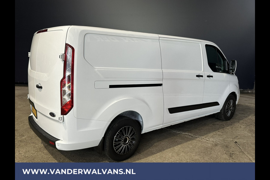Ford Transit Custom 2.0 TDCI 130 pk L2H1 Euro6 Airco | Android Auto | Cruisecontrol | Parkeersensoren Verwarmde voorruit, Stoelverwarming, 2800kg trekvermogen, Bijrijdersbank