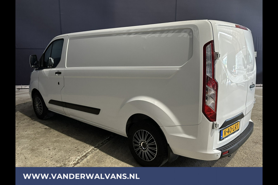 Ford Transit Custom 2.0 TDCI 130 pk L2H1 Euro6 Airco | Android Auto | Cruisecontrol | Parkeersensoren Verwarmde voorruit, Stoelverwarming, 2800kg trekvermogen, Bijrijdersbank