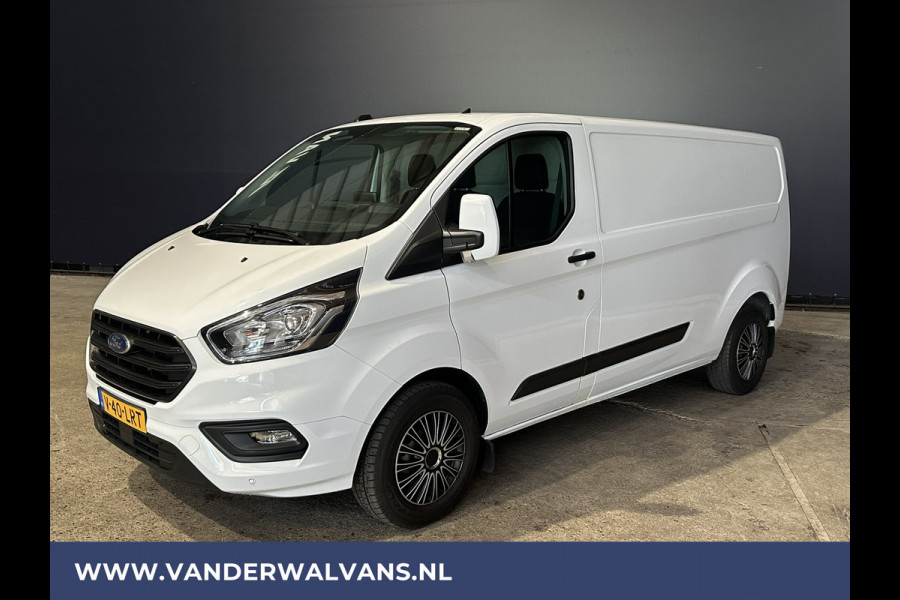 Ford Transit Custom 2.0 TDCI 130 pk L2H1 Euro6 Airco | Android Auto | Cruisecontrol | Parkeersensoren Verwarmde voorruit, Stoelverwarming, 2800kg trekvermogen, Bijrijdersbank