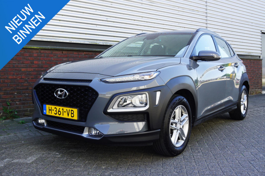 Hyundai Kona 1.0 T-GDI 120PK/Navigatie/LED/ECC/Cruisecontrol/ Rijklaarprijs Incl. Garantie.