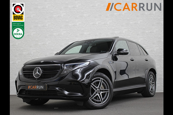 Mercedes-Benz EQC 400 4MATIC AMG-Line 80 kWh | 360 Camera | Distronic + | Schuifdak | Burmester | Keyless-Go | Trekhaak | Memory | Carbon | Zwarte Sierlijsten | Sfeerverlichting | Carplay | Getint Glas | Widescreen | LED | 19'' |