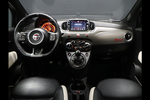 Fiat 500 0.9 TwinAir Turbo Sport [CAMERA, PANORAMADAK, CRUISE CONTROL, MULTIFUNCTIONEEL STUURWIEL, NAVIGATIE, NIEUWSTAAT]