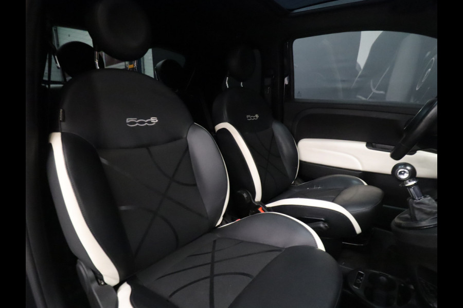 Fiat 500 0.9 TwinAir Turbo Sport [CAMERA, PANORAMADAK, CRUISE CONTROL, MULTIFUNCTIONEEL STUURWIEL, NAVIGATIE, NIEUWSTAAT]