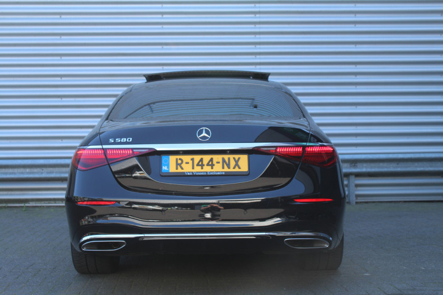 Mercedes-Benz S-Klasse 580 e 510pk PHEV Lang AMG Line NL-Auto NAP Panoramadak Burmester Clima Cruise HUD 360 Camera  VOL
