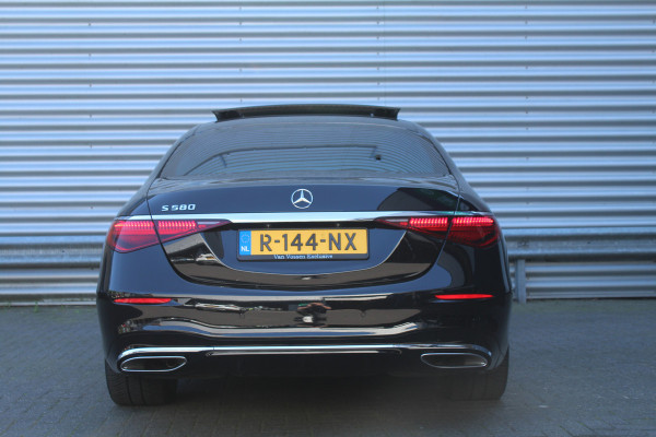 Mercedes-Benz S-Klasse 580 e 510pk PHEV Lang AMG Line NL-Auto NAP Panoramadak Burmester Clima Cruise HUD 360 Camera  VOL