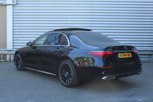 Mercedes-Benz S-Klasse 580 e 510pk PHEV Lang AMG Line NL-Auto NAP Panoramadak Burmester Clima Cruise HUD 360 Camera  VOL
