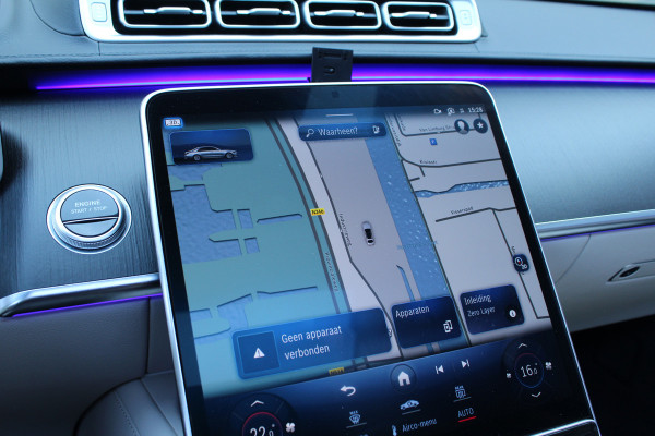 Mercedes-Benz S-Klasse 580 e 510pk PHEV Lang AMG Line NL-Auto NAP Panoramadak Burmester Clima Cruise HUD 360 Camera  VOL
