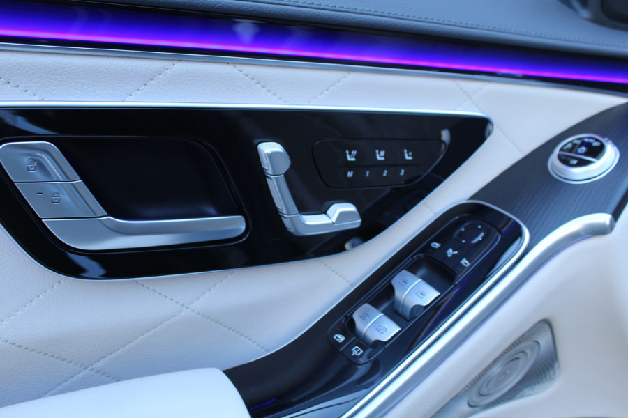 Mercedes-Benz S-Klasse 580 e 510pk PHEV Lang AMG Line NL-Auto NAP Panoramadak Burmester Clima Cruise HUD 360 Camera  VOL