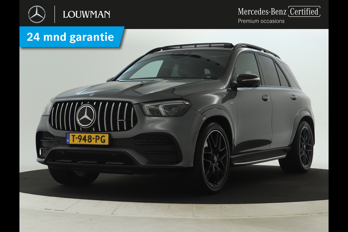 Mercedes-Benz GLE 53 AMG 4MATIC+ Limited | Luchtvering | 360°-camera | AMG Performance uitlaat | Distronic | Panoramadak | Inclusief 24 maanden MB Certified garantie voor Europa. Mercedes-Benz GLE 53 AMG 4MATIC+ Limited | Luchtvering | 360°-camera | AMG Performance uitlaat | Distronic | Panoramadak | Inclusief 24 maanden MB Certified garantie voor Europa.
