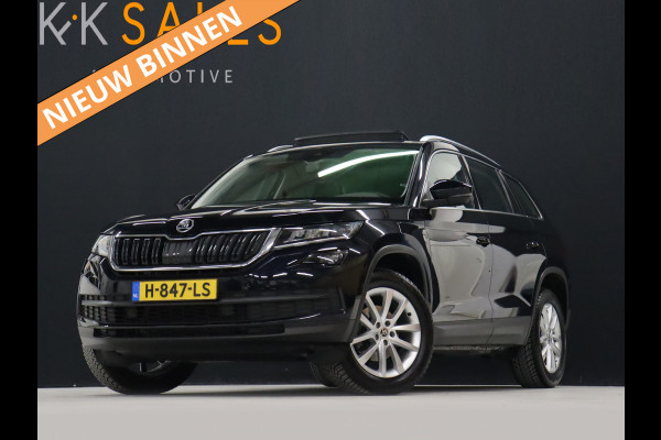 Škoda Kodiaq 1.5 TSI Sport Business [CARPLAY, SCHUIFKANTELDAK, CAMERA, PDC,  ADAPTIVE CRUISE CONTROL, CANTON AUDIO, TREKHAAK, DIGITAL DASH, STOELVERWARMING, FLIPPERS,ELEKTRISCHE ACHTERKLEP, HALF LEDER,
