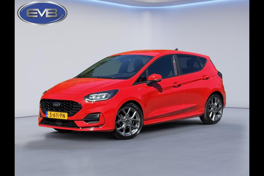 Ford Fiesta 1.0 EcoBoost 125 pk Hybrid ST-Line X, achteruitrijcamera, vele opties, NL auto met nationale auto pas