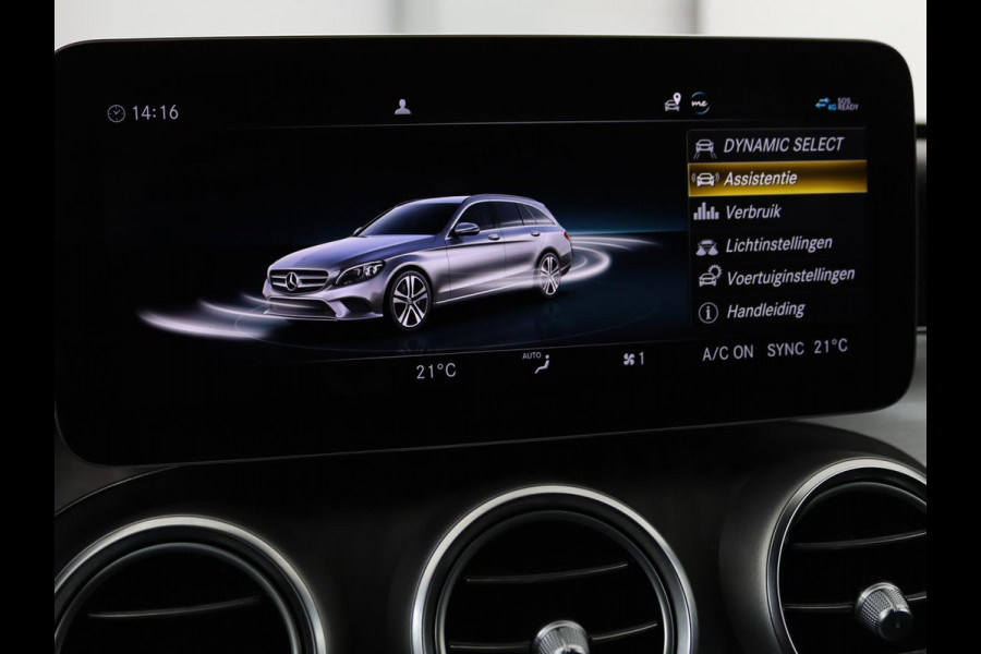 Mercedes-Benz C-Klasse Estate 200 d Business Solution AMG | Trekhaak | AMG-styling | Achteruitrijcamera | Navi | Cruise Control | Stoelverwarming | LMV 18