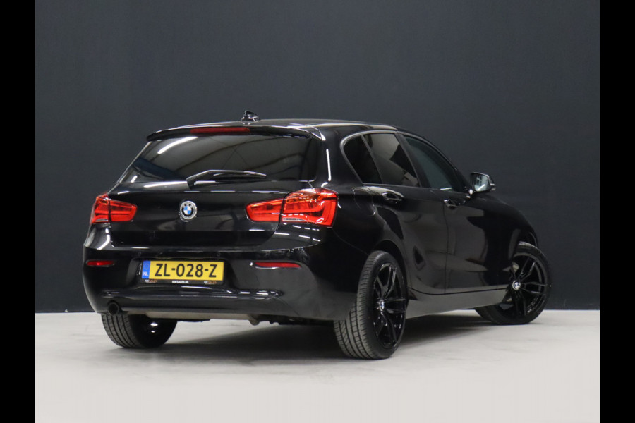 BMW 1-serie 118i Sport Line [CRUISE CONTROL, CLIMATE CONTROL, HALF LEDER, BMW LED KOPLAMPEN, PDC ACHTER, BLUETOOTH TELEFOONVERBINDING, NAVIGATIE, NIEUWSTAAT]