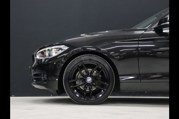 BMW 1-serie 118i Sport Line [CRUISE CONTROL, CLIMATE CONTROL, HALF LEDER, BMW LED KOPLAMPEN, PDC ACHTER, BLUETOOTH TELEFOONVERBINDING, NAVIGATIE, NIEUWSTAAT]