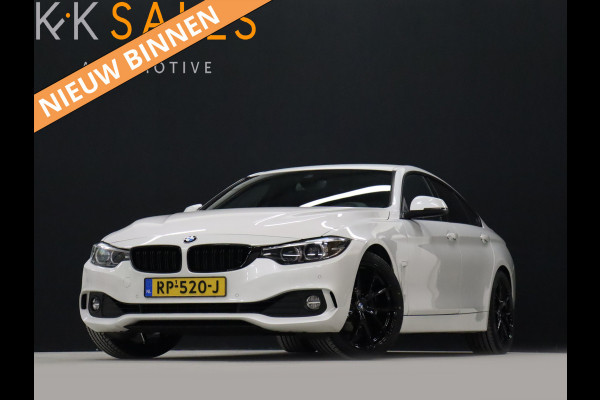 BMW 4 Serie Gran Coupé 420i High Executive [CARPLAY, PDC V+A, ELEK.. ACHTERKLEP, HARMAN KARDON AUDIOINSTALLATIE, STUUR EN STOELVERWARMING,  TREKHAAK, VOL LEDER, NAVIGATIE, NIEUWSTAAT]