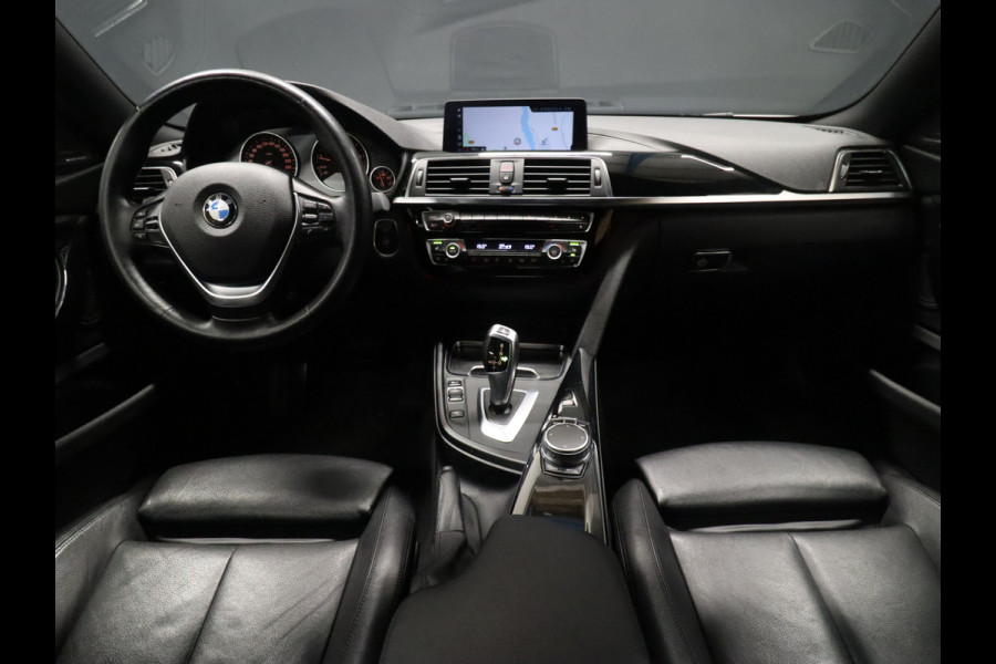 BMW 4 Serie Gran Coupé 420i High Executive [CARPLAY, PDC V+A, ELEK.. ACHTERKLEP, HARMAN KARDON AUDIOINSTALLATIE, STUUR EN STOELVERWARMING,  TREKHAAK, VOL LEDER, NAVIGATIE, NIEUWSTAAT]
