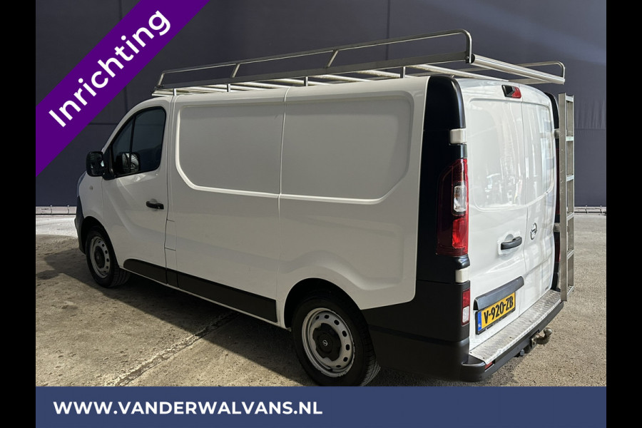 Opel Vivaro 1.6 CDTI 126pk L1H1 inrichting Euro6 Airco | Imperiaal | Camera | Navigatie | Trekhaak Cruisecontrol, LED, Parkeersensoren, Trap