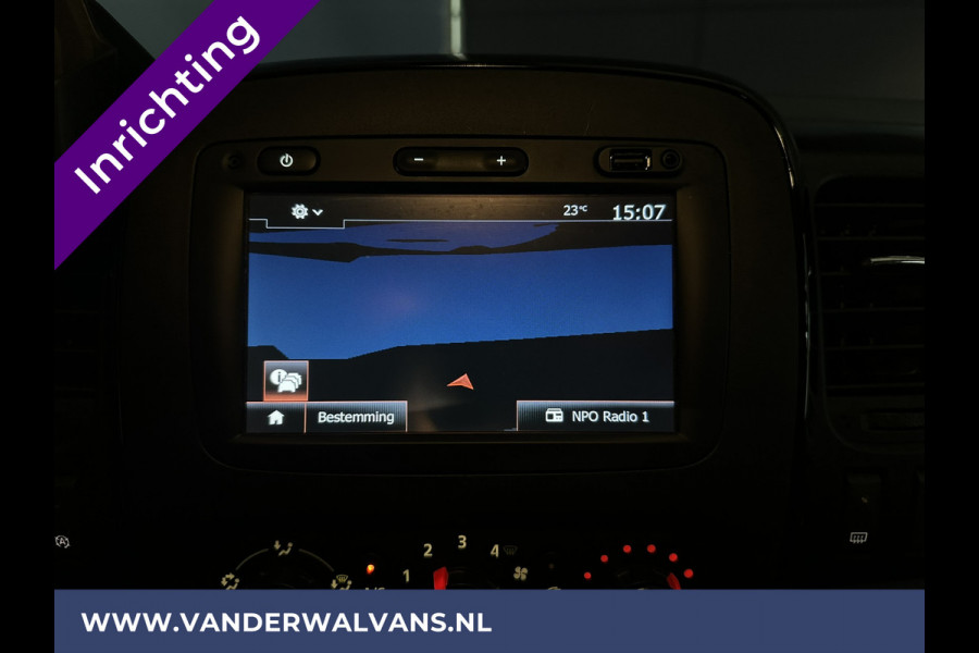 Opel Vivaro 1.6 CDTI 126pk L1H1 inrichting Euro6 Airco | Imperiaal | Camera | Navigatie | Trekhaak Cruisecontrol, LED, Parkeersensoren, Trap