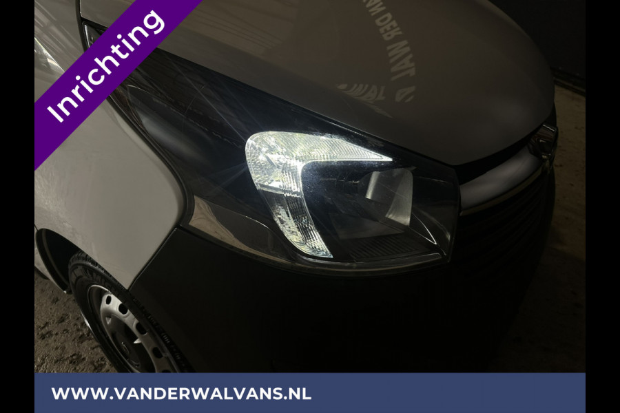 Opel Vivaro 1.6 CDTI 126pk L1H1 inrichting Euro6 Airco | Imperiaal | Camera | Navigatie | Trekhaak Cruisecontrol, LED, Parkeersensoren, Trap