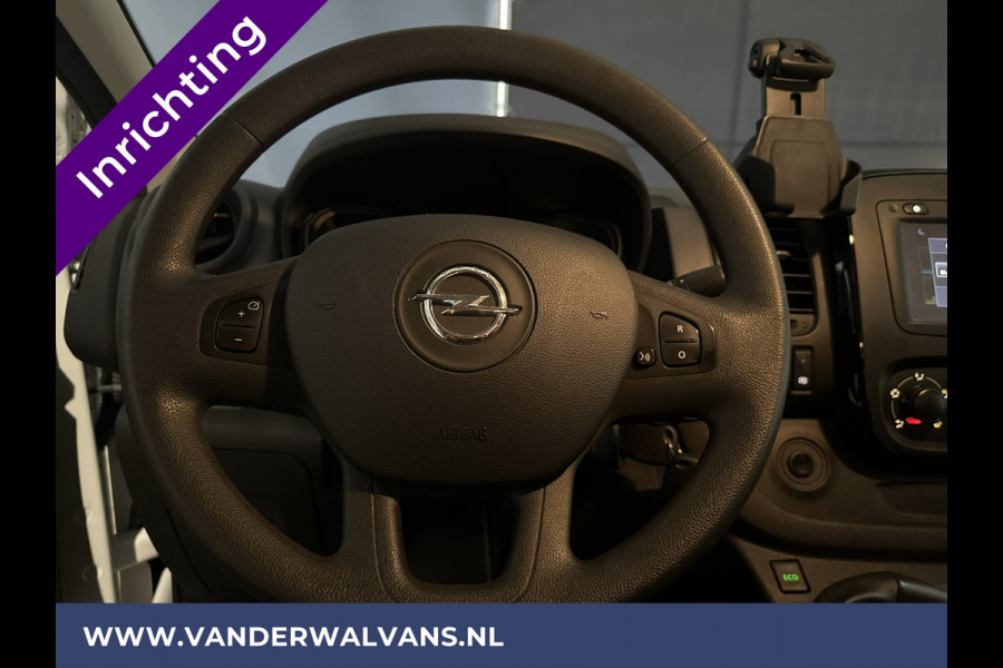 Opel Vivaro 1.6 CDTI 126pk L1H1 inrichting Euro6 Airco | Imperiaal | Camera | Navigatie | Trekhaak Cruisecontrol, LED, Parkeersensoren, Trap