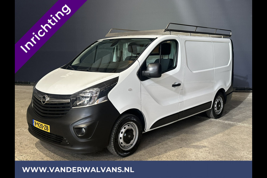 Opel Vivaro 1.6 CDTI 126pk L1H1 inrichting Euro6 Airco | Imperiaal | Camera | Navigatie | Trekhaak Cruisecontrol, LED, Parkeersensoren, Trap