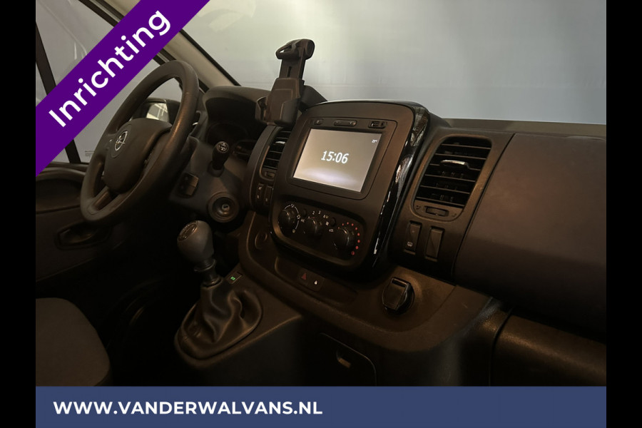Opel Vivaro 1.6 CDTI 126pk L1H1 inrichting Euro6 Airco | Imperiaal | Camera | Navigatie | Trekhaak Cruisecontrol, LED, Parkeersensoren, Trap