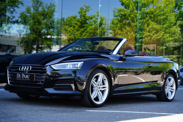 Audi A5 Cabriolet 2.0 TFSI quattro Bruin Leder Sportuitlaat B&O