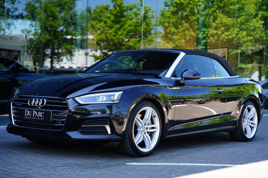 Audi A5 Cabriolet 2.0 TFSI quattro Bruin Leder Sportuitlaat B&O