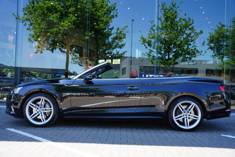 Audi A5 Cabriolet 2.0 TFSI quattro Bruin Leder Sportuitlaat B&O