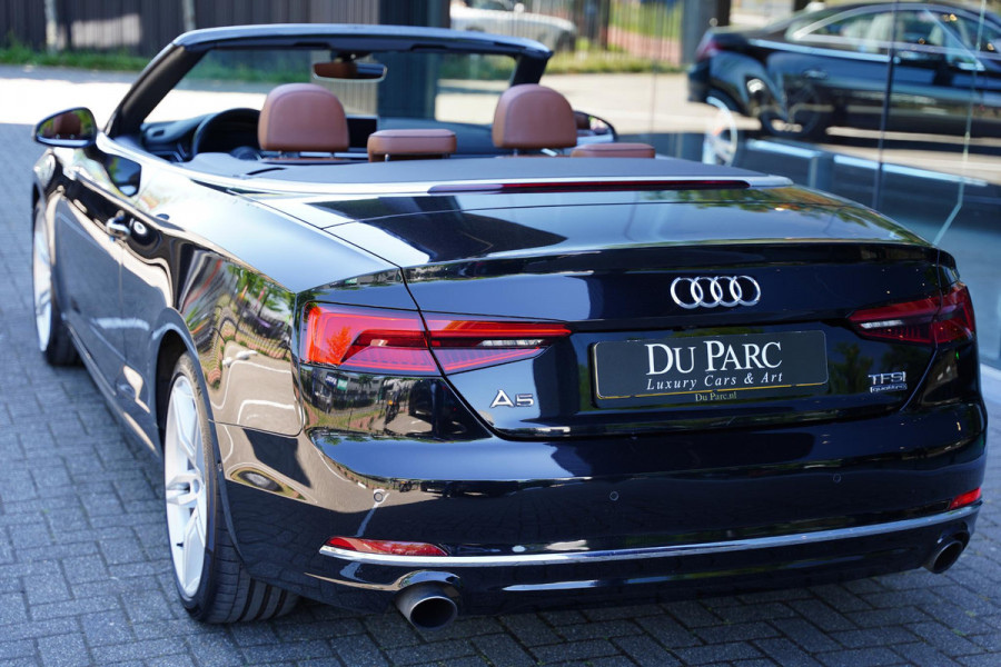 Audi A5 Cabriolet 2.0 TFSI quattro Bruin Leder Sportuitlaat B&O