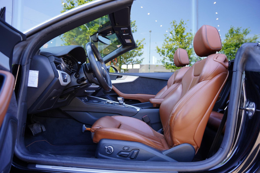 Audi A5 Cabriolet 2.0 TFSI quattro Bruin Leder Sportuitlaat B&O