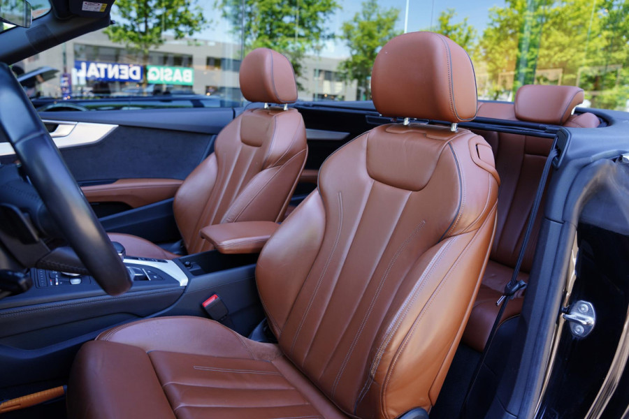 Audi A5 Cabriolet 2.0 TFSI quattro Bruin Leder Sportuitlaat B&O