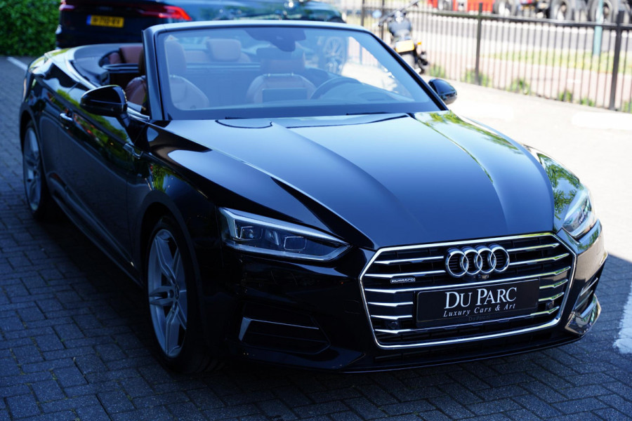 Audi A5 Cabriolet 2.0 TFSI quattro Bruin Leder Sportuitlaat B&O
